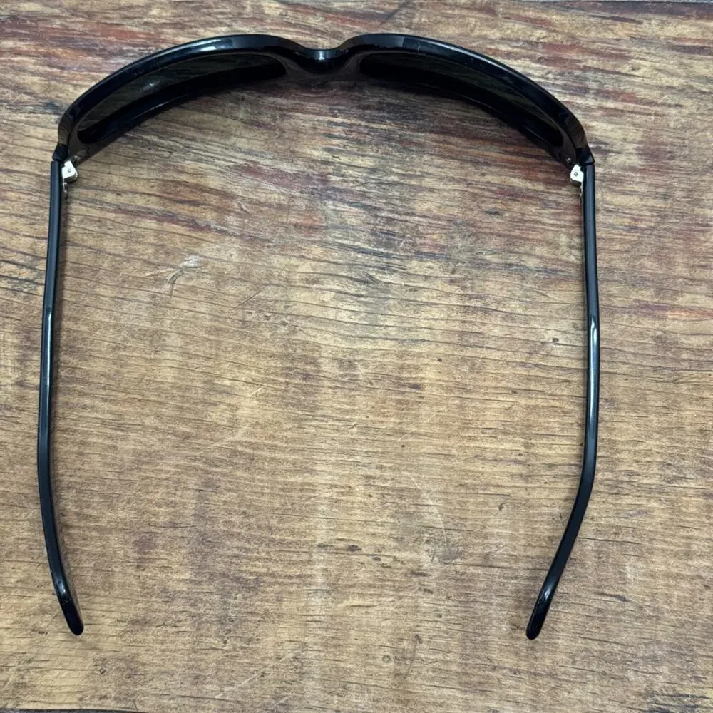 Vintage B&L Ray-Ban Balorama Sunglasses Black USA Wraparound w/ Case Dirty Harry